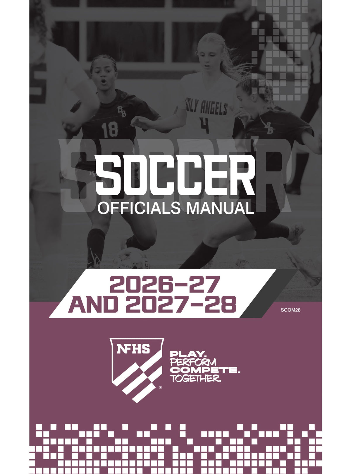 2026-28 Soccer Officials Manuals - front cover
