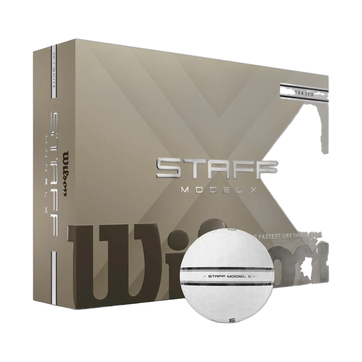 2026 WILSON GOLF Staff Model X TRK360 Golf Balls - main product view
