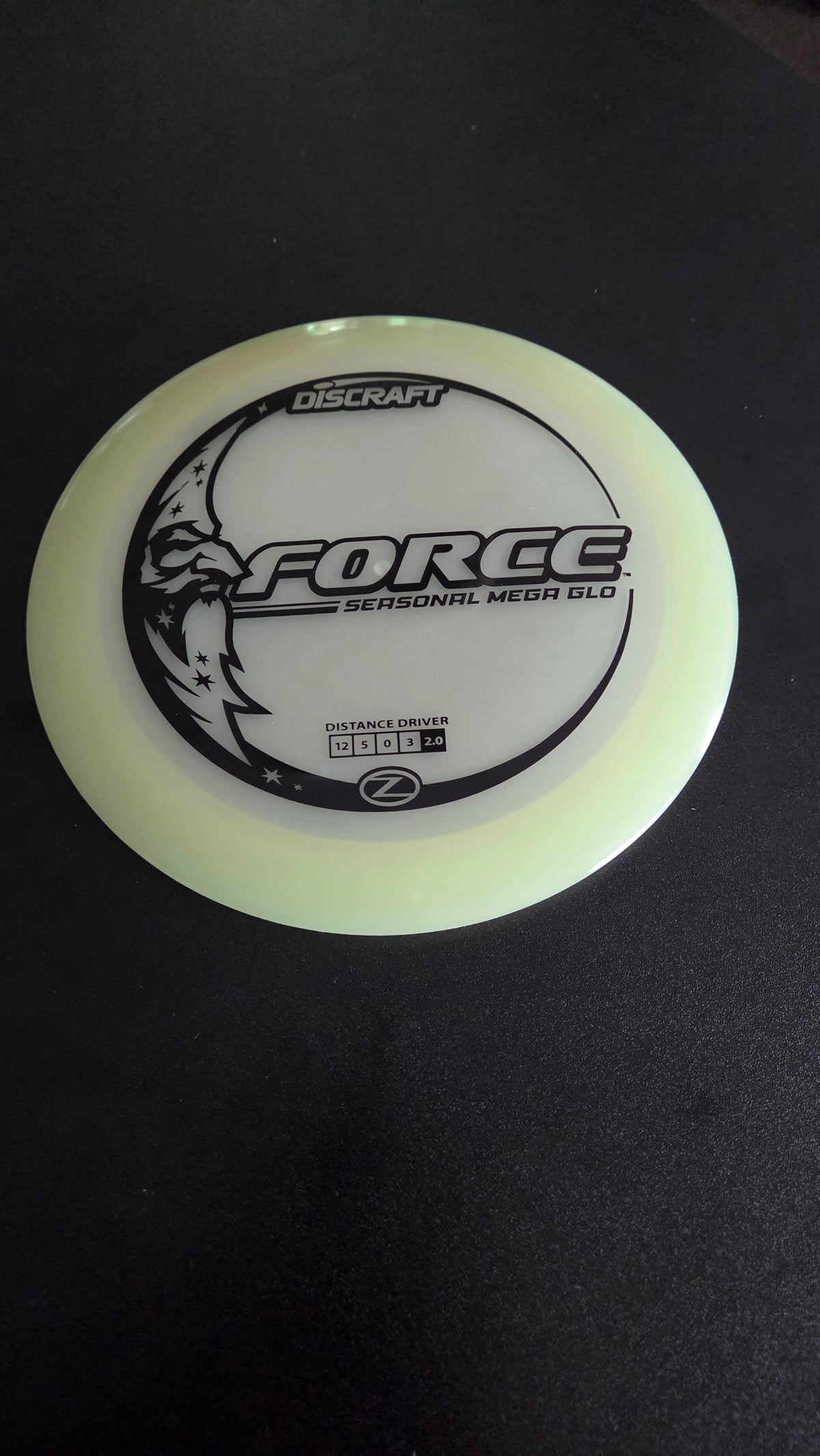 Discraft Mega Glo Z Force Disc