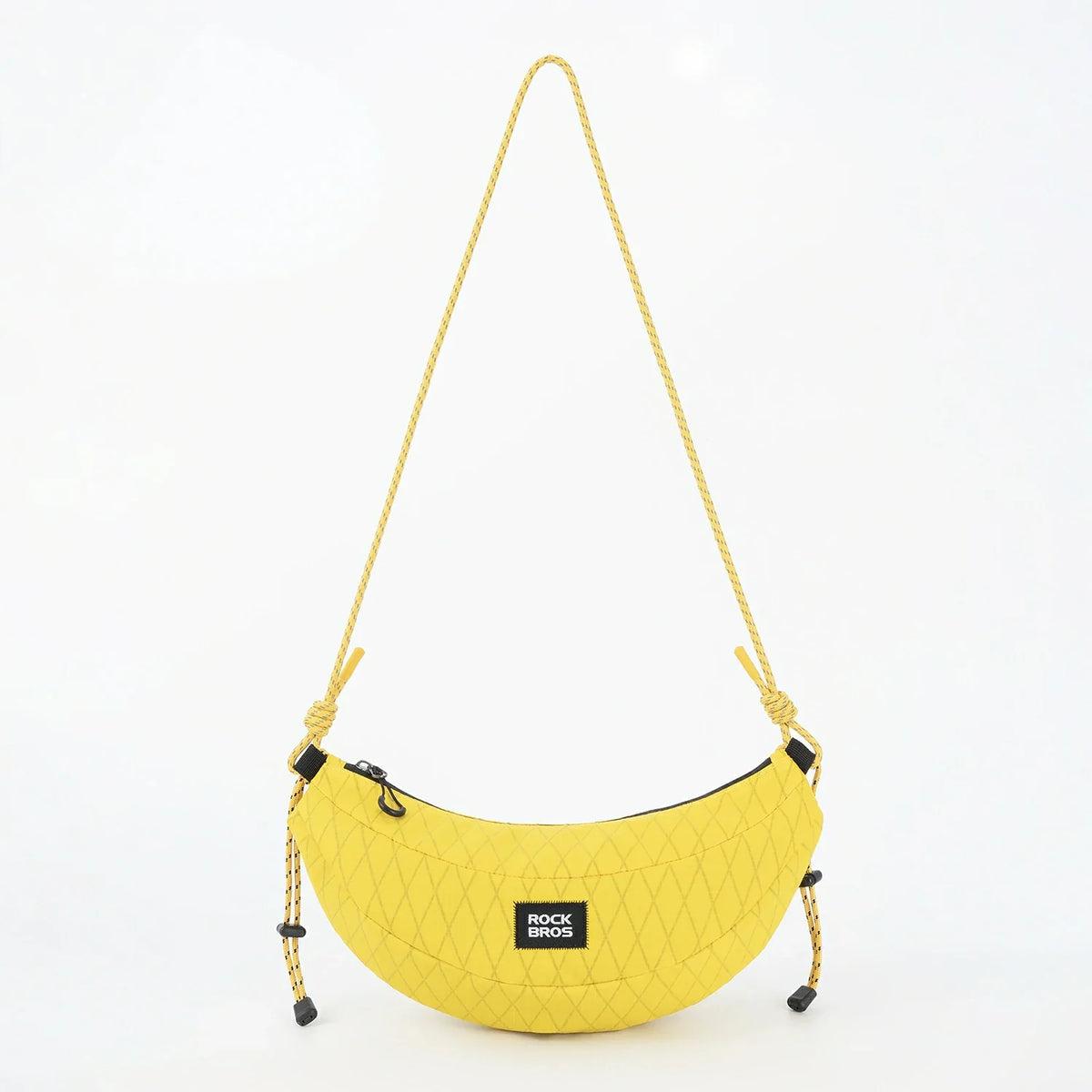 Banana Bike Handlebar Bag, Lightweight Crossbody Cycling Bag 1.8L