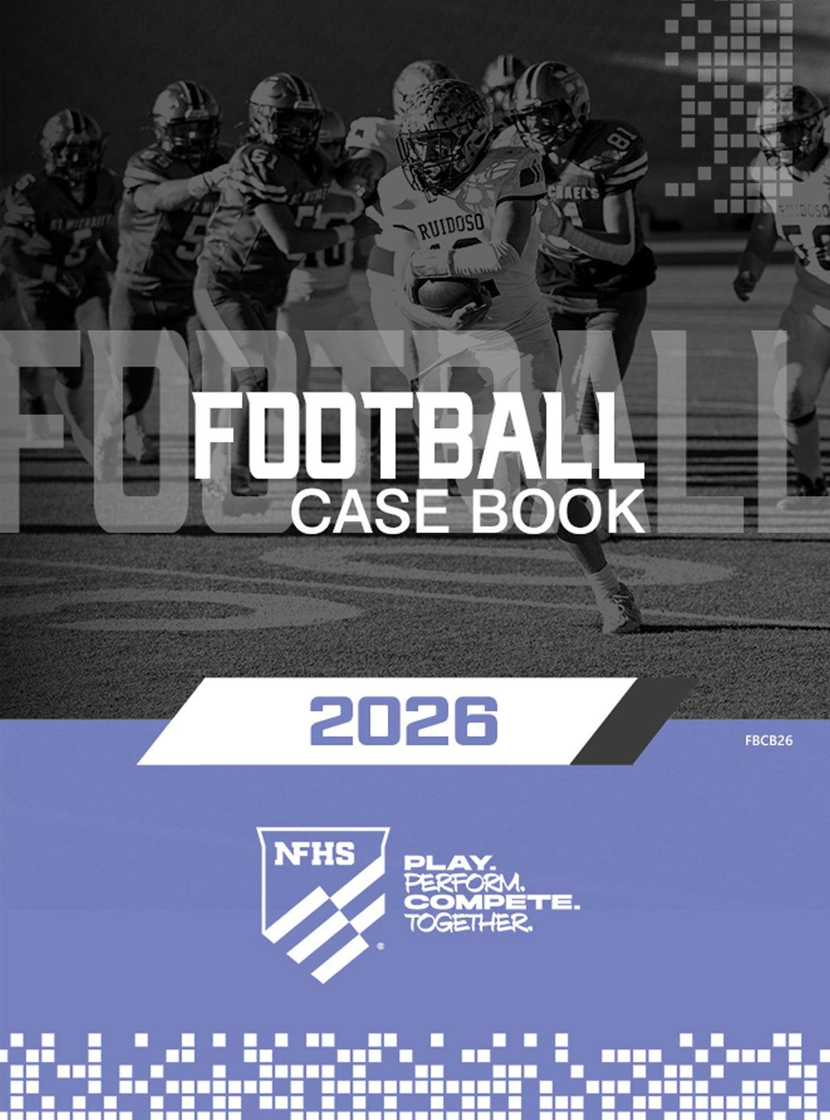 2026 Football Case Book official NFHS cover