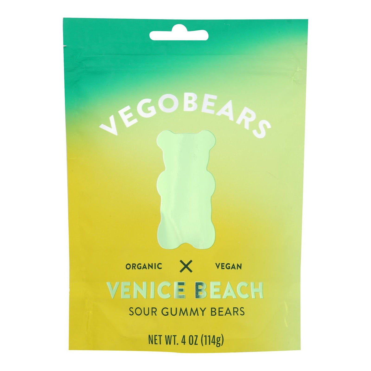 Vegobears Venice Beach Gummy Bears, 4 oz (Case of 10)