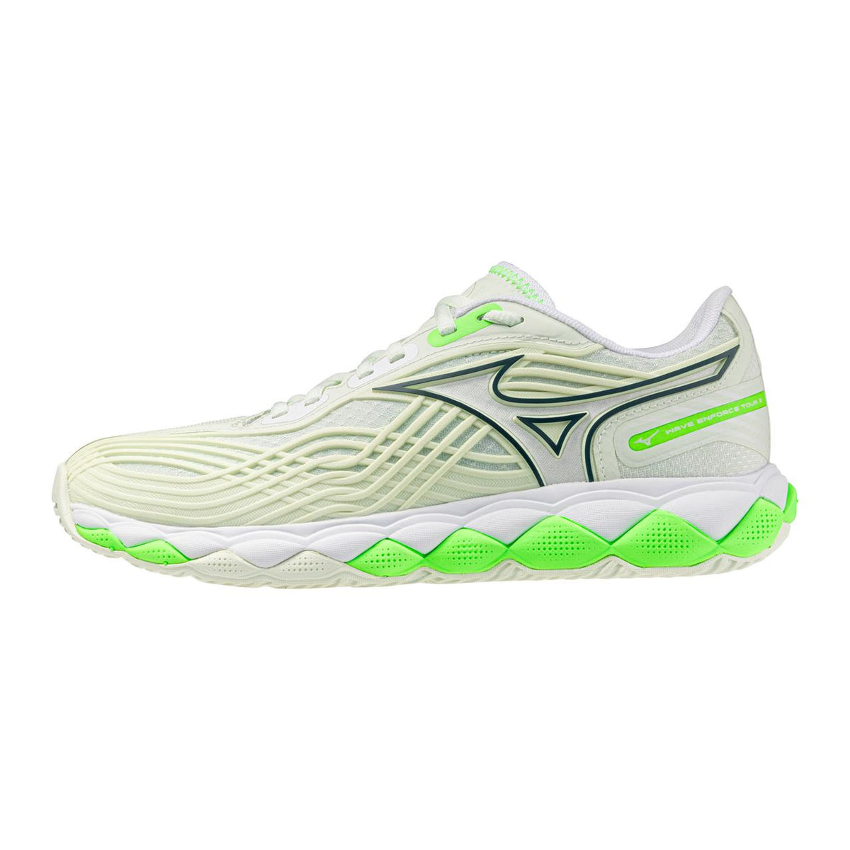 Mizuno Wave Enforce Tour 2 AC Women's Tennis Shoe in Phntm Grn-Glwg Apple - product image