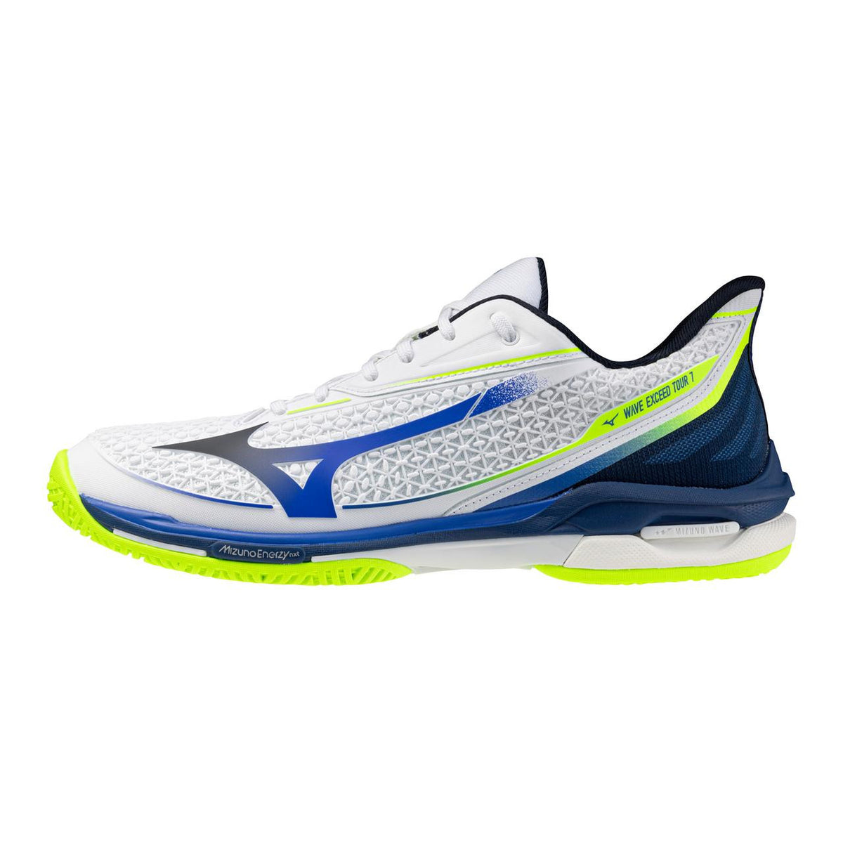 Mizuno Wave Exceed Tour 7 AC Men's Tennis Shoe in White-Dazzling Blue - product image