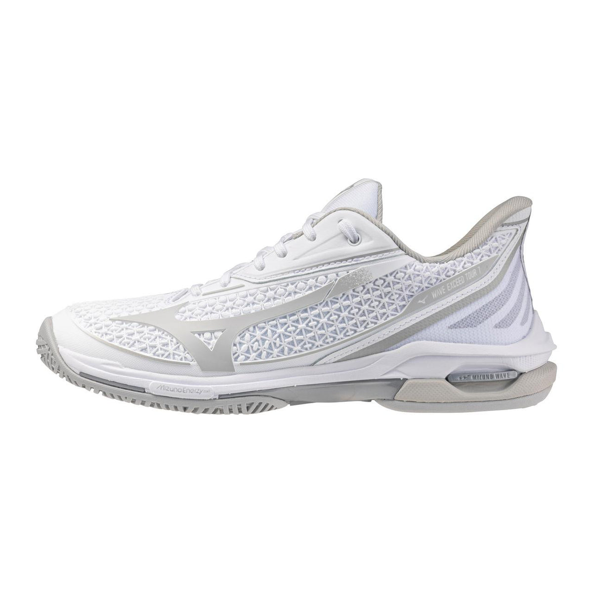 Mizuno Wave Exceed Tour 7 AC Women's Tennis Shoe in White-Harbor Mist - product image