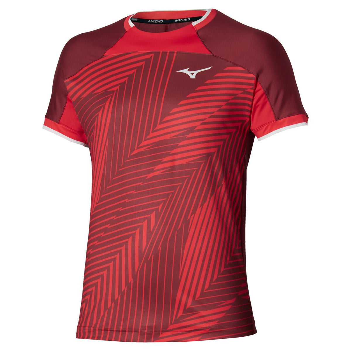 Mizuno Racquet Sports Men's Shadow Graphic Tee in Sun Dried Tomato - product image