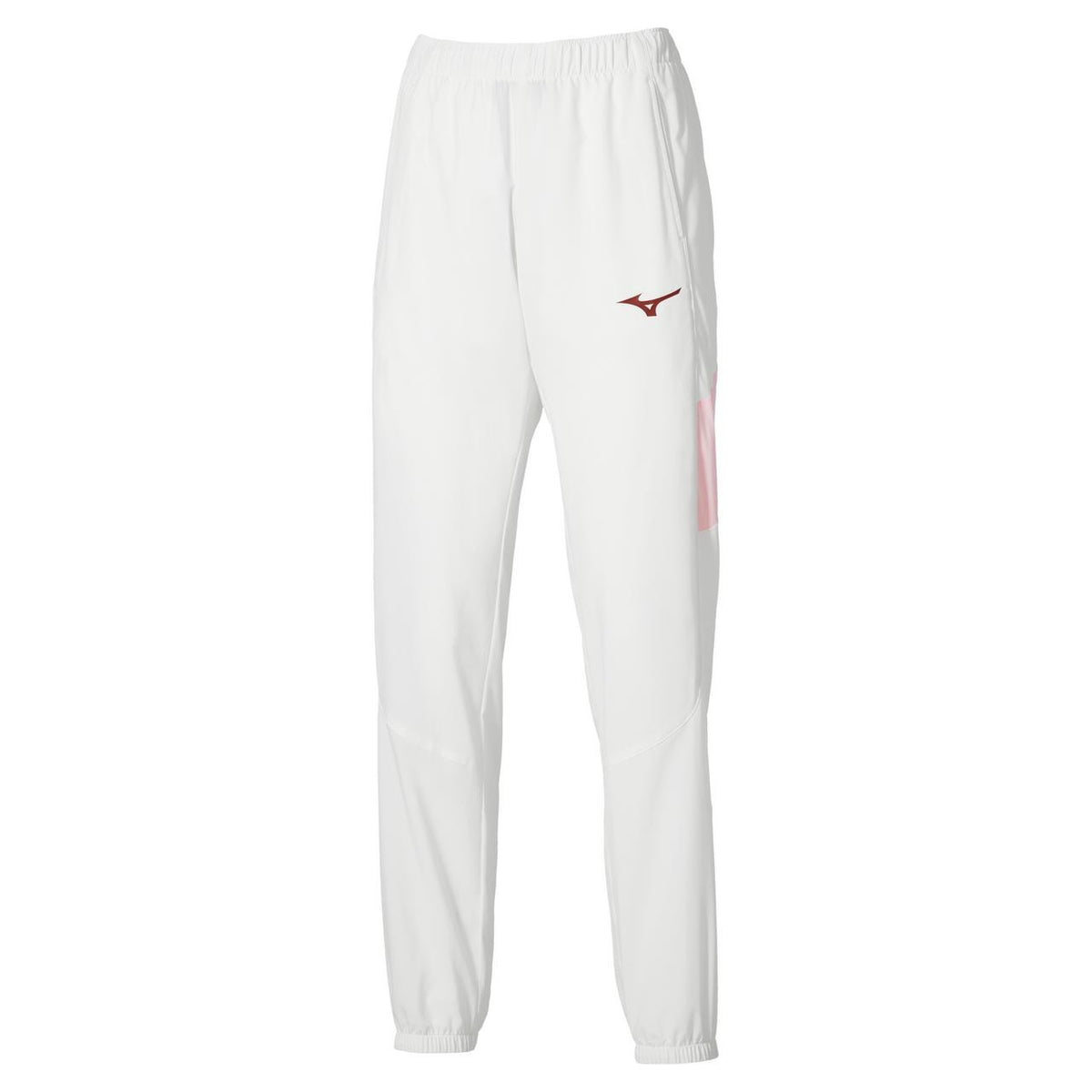 Mizuno Women's Shadow Tennis Pant in White-Pinkesque - product image