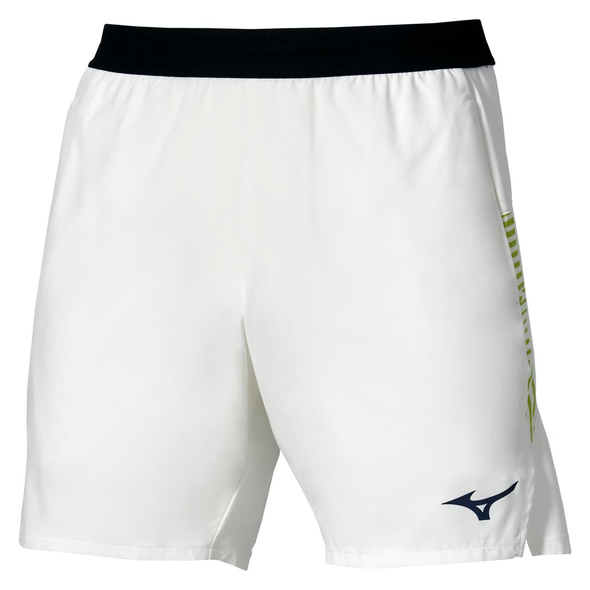 Mizuno Racquet Sports Men's 7-Inch Amplify Short in White-Yellow - product image