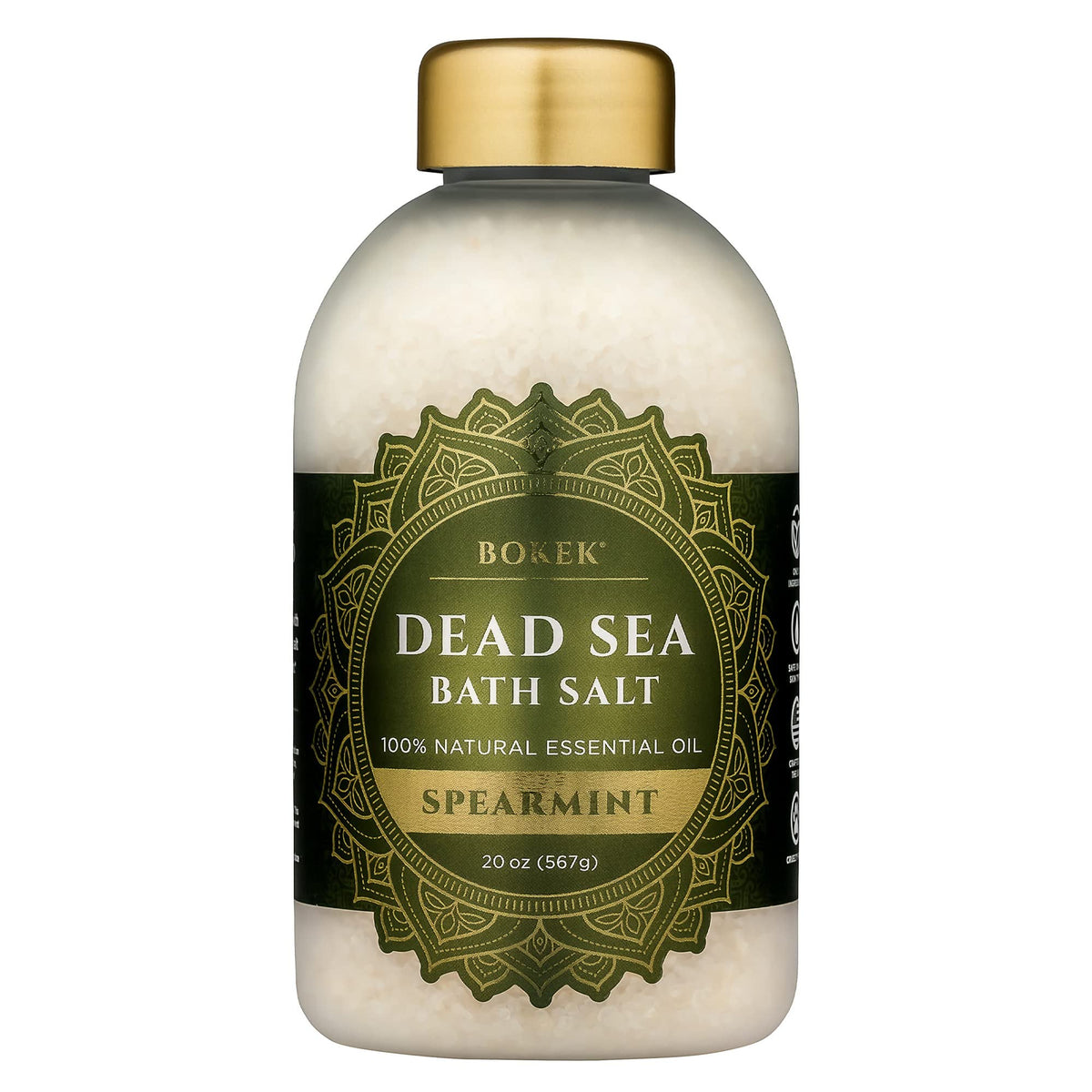 "Bokek Dead Sea Bath Salt Spearmint - 21 Oz (1 Each)"