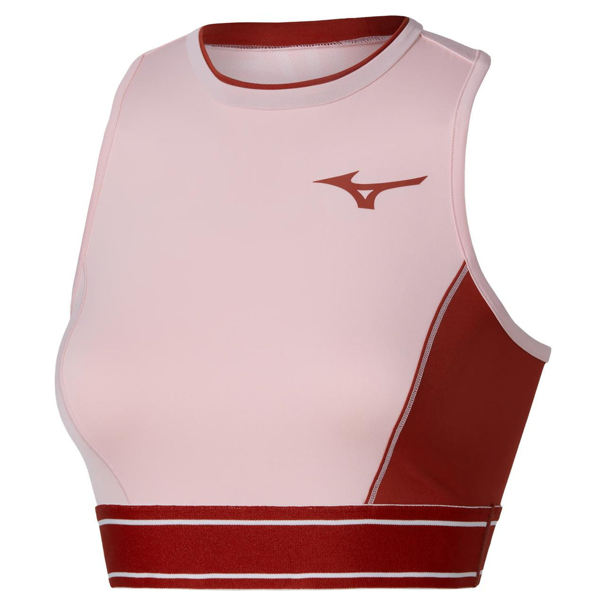 Mizuno Racquet Sports Women's Printed Crop Top in Pinkesque - product image