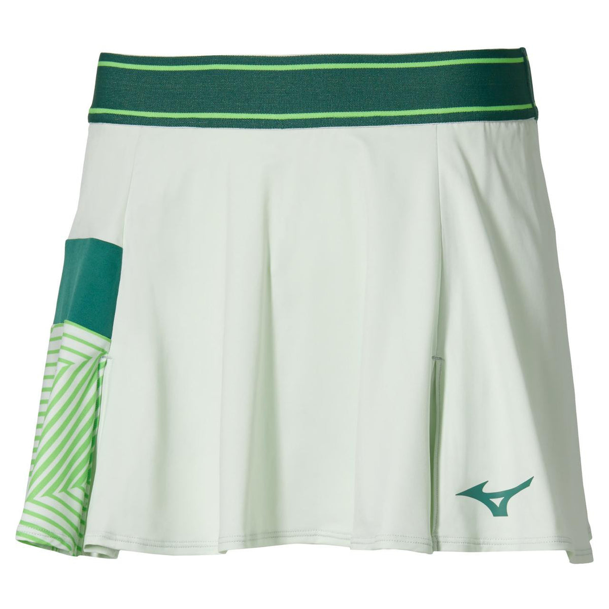 Mizuno Racquet Sports Women's Printed Flying Skirt in Phantom Green - product image