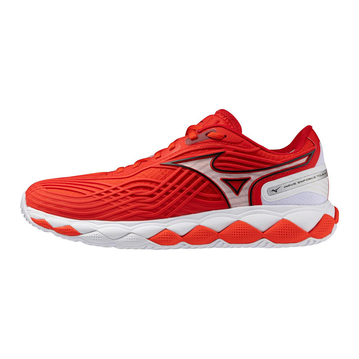 Mizuno Wave Enforce Tour 2 AC Men's Tennis Shoe in Fiery Red-White - product image