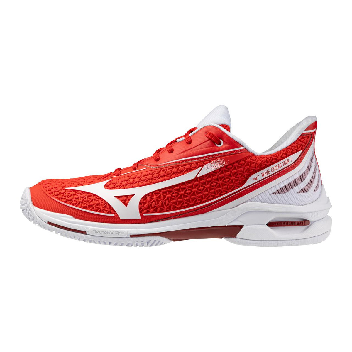 Mizuno Wave Exceed Tour 7 AC Men's Tennis Shoe in Fiery Red-White - product image