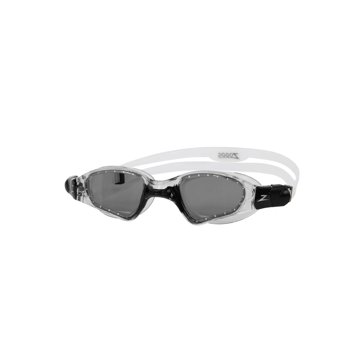 zogg goggles Zoggs Spectra Swimming Goggles Dual Density Nose Bridge Leak Proof Goggles - Clear/Black