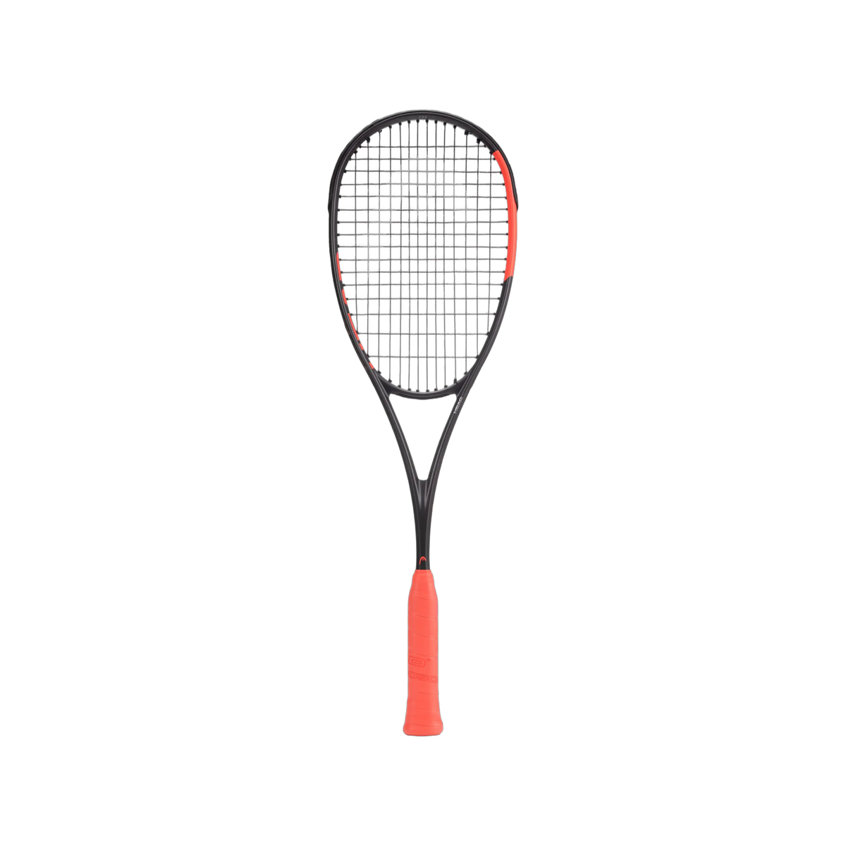 Head Radical 135 2026 Squash Racquet in Black/Orange - reverse view