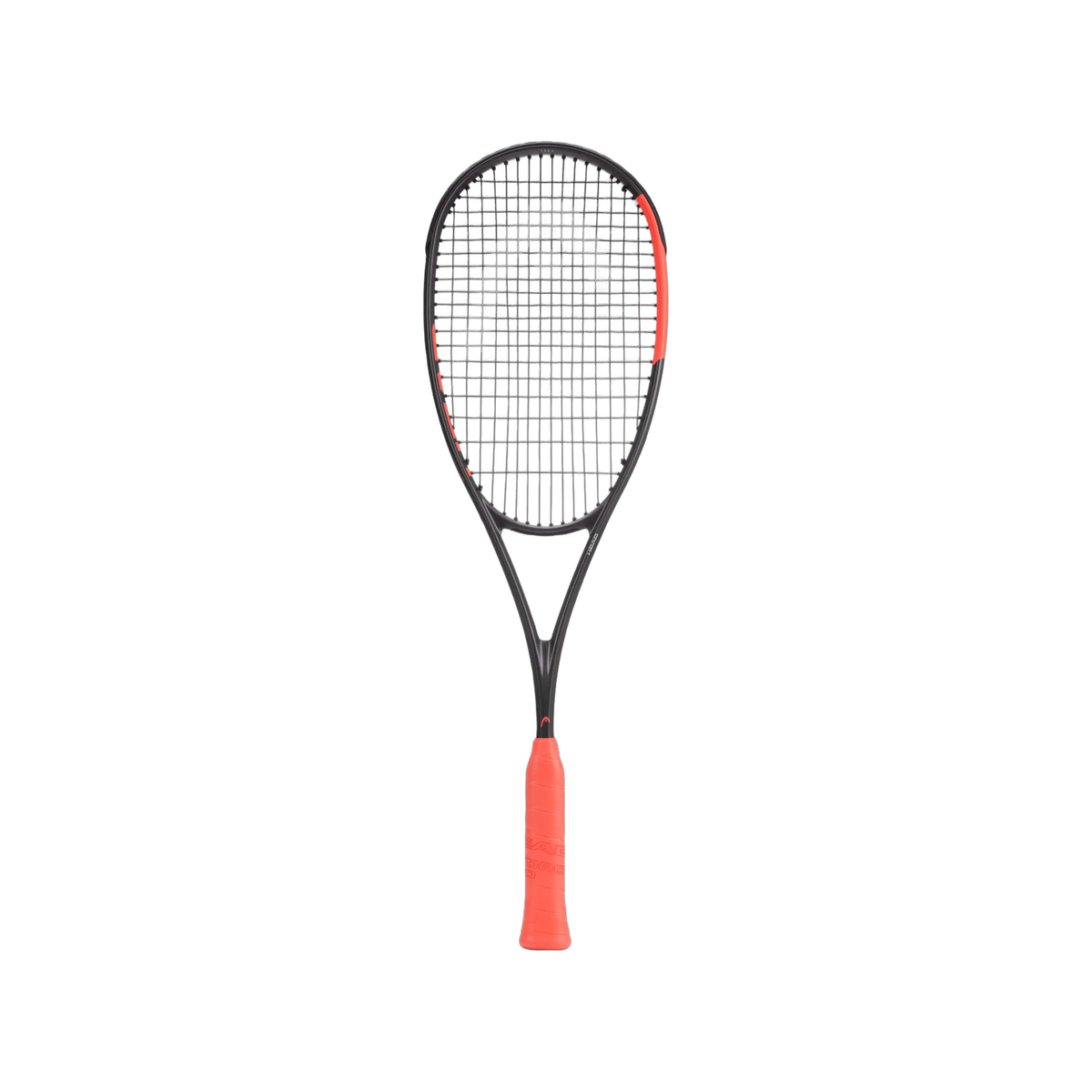 Head Radical 135 X 2026 Squash Racquet in Black/Orange - reverse view