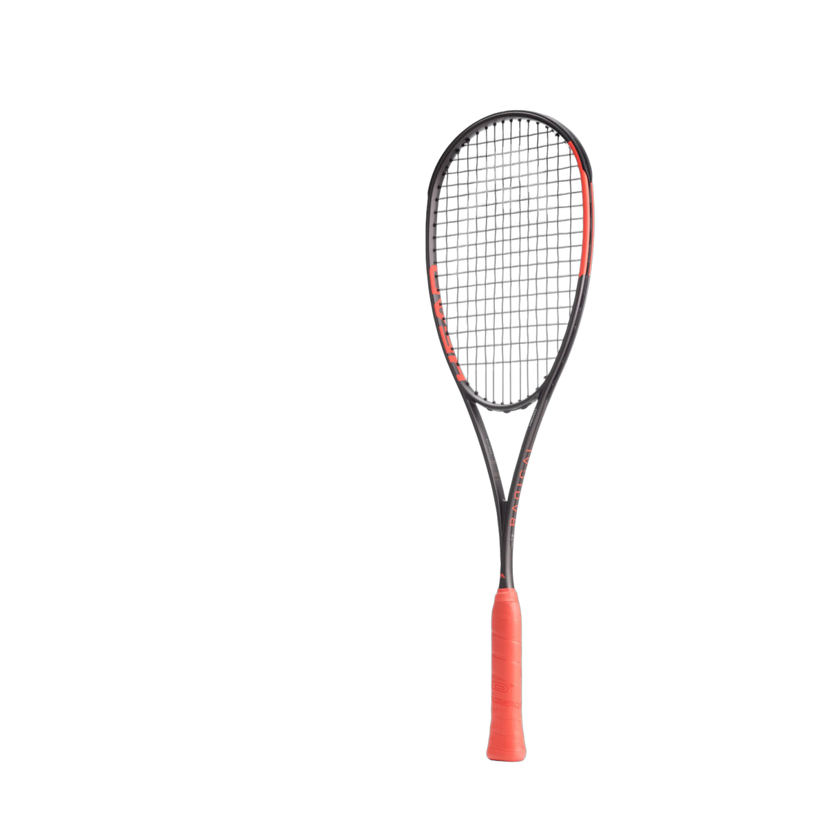 Head Radical 135 SB 2026 Squash Racquet in Black/Orange - front view