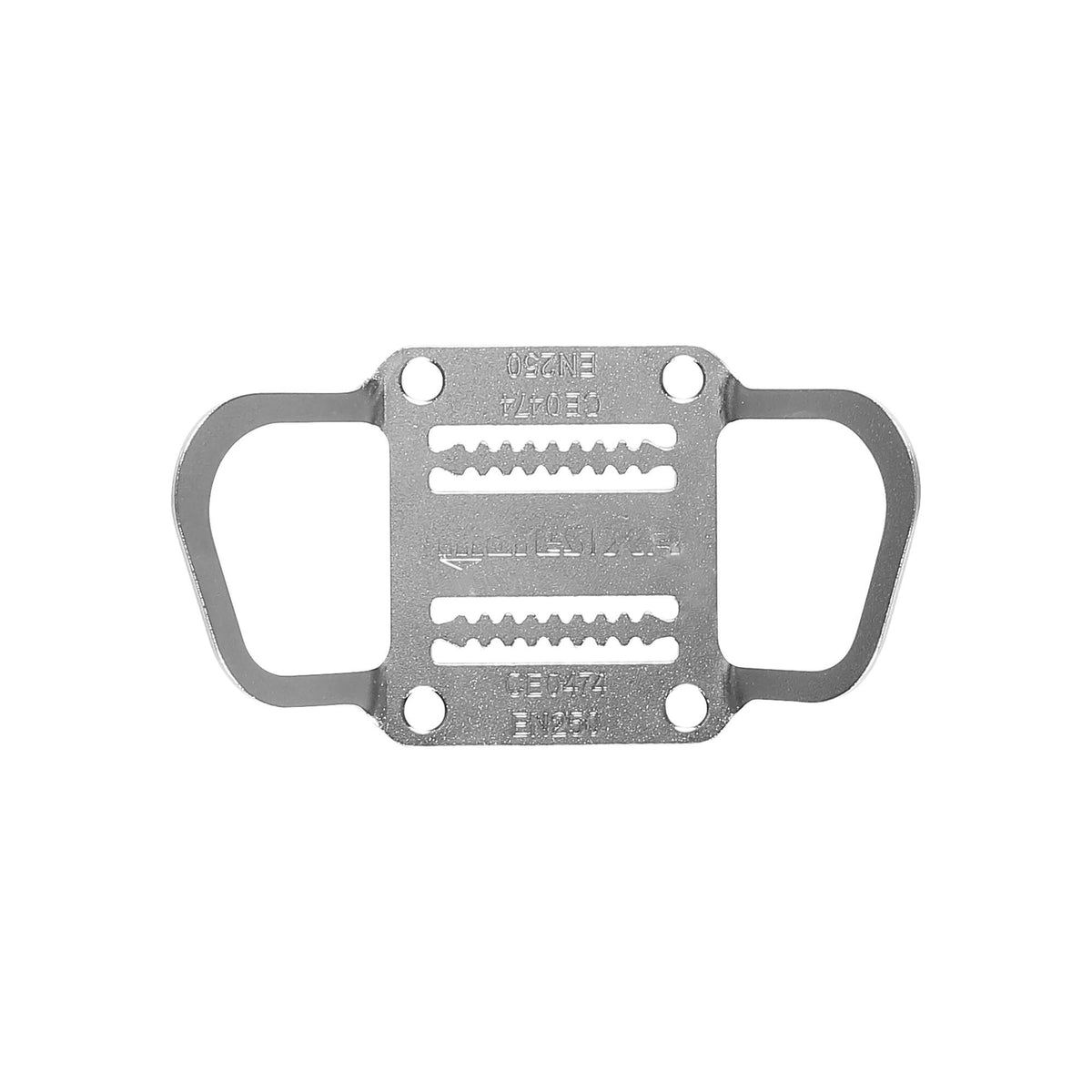 Mares XR Sidemount Tail Plate, Stainless Steel - front view