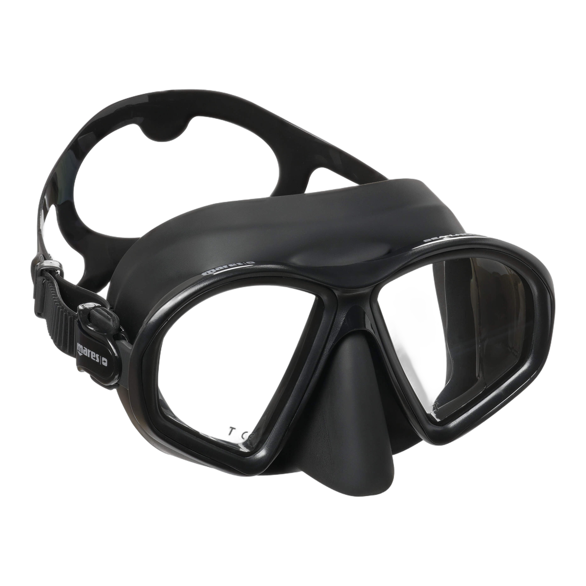 Mares Sealhouette SF Diving Mask in Black/Black - front view