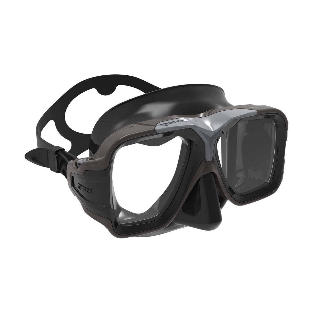 Mares Rover HD Diving Mask in Black/Grey - front view