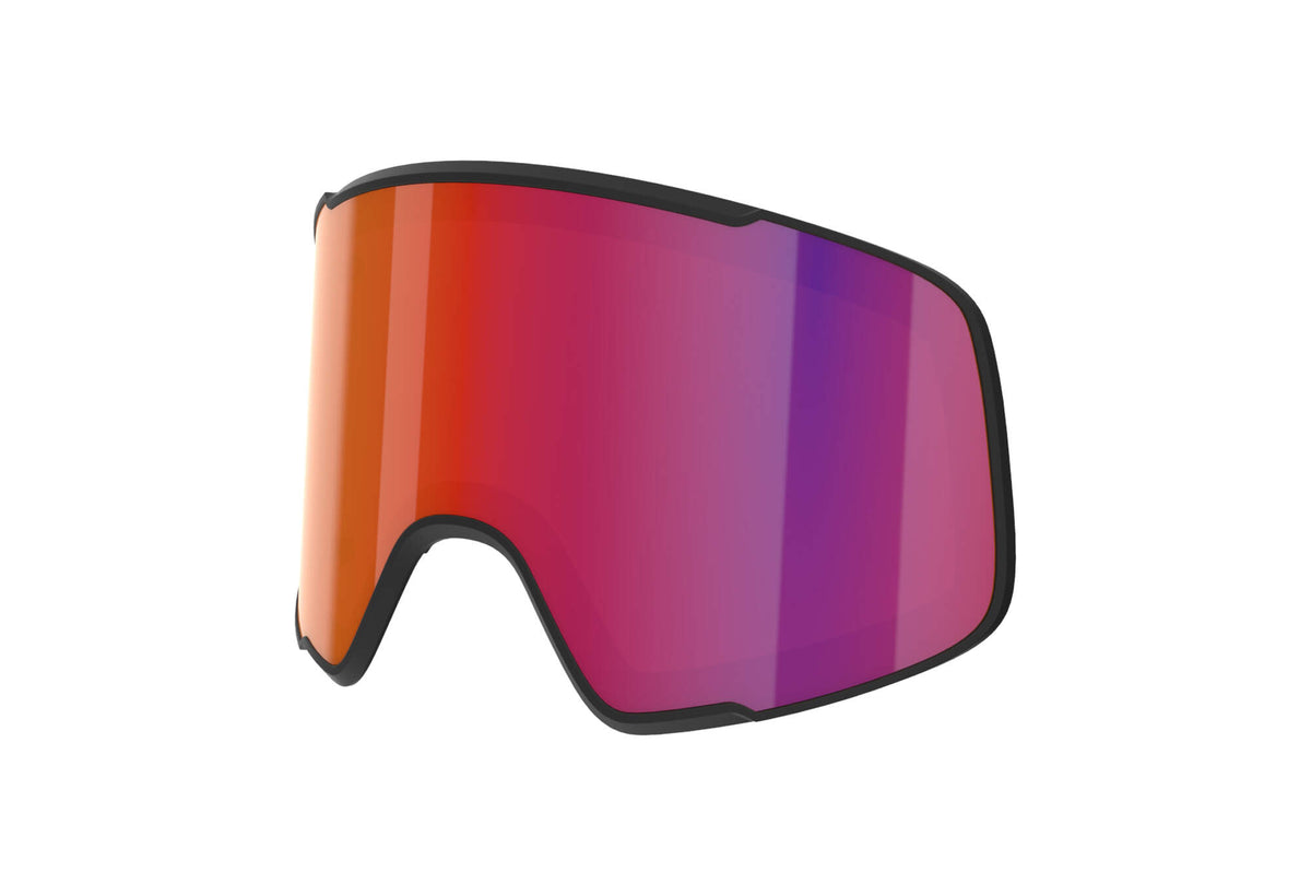 HEAD HORIZON 2.0 Replacement Goggle Lens, 5K Red in Red - front view
