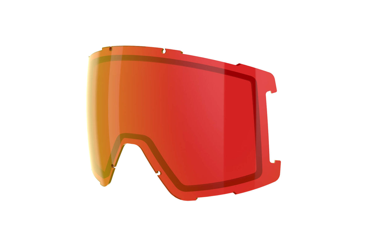 HEAD CONTEX FMR Replacement Goggle Lens, Red in Red - front view