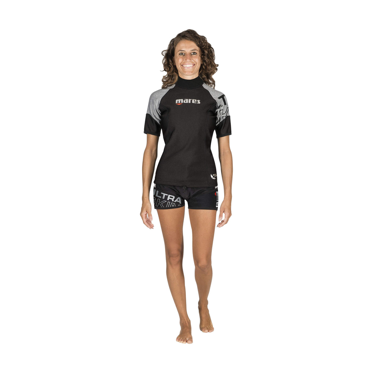 Mares Ultra Skin She Dives Womens Short Sleeve Top - lifestyle