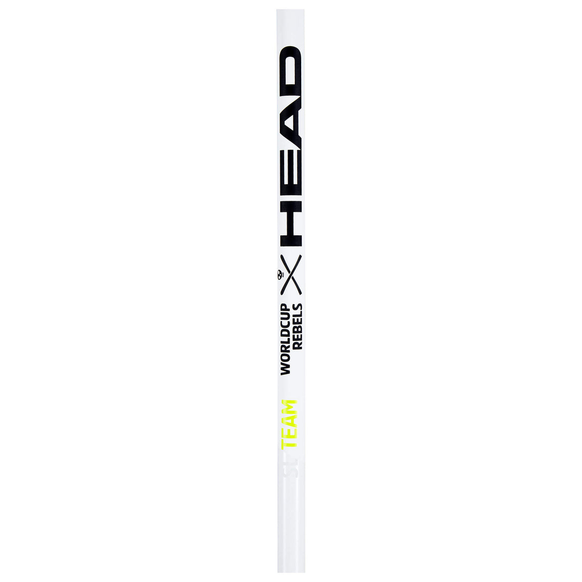 HEAD Worldcup SL Junior Race Ski Poles, White/Black, 105 cm in White - shaft detail