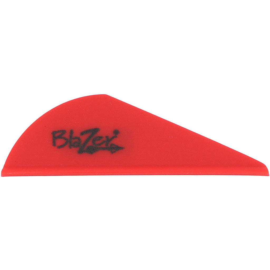 Bohning Blazer Vanes in Red 100 pk. - Front View