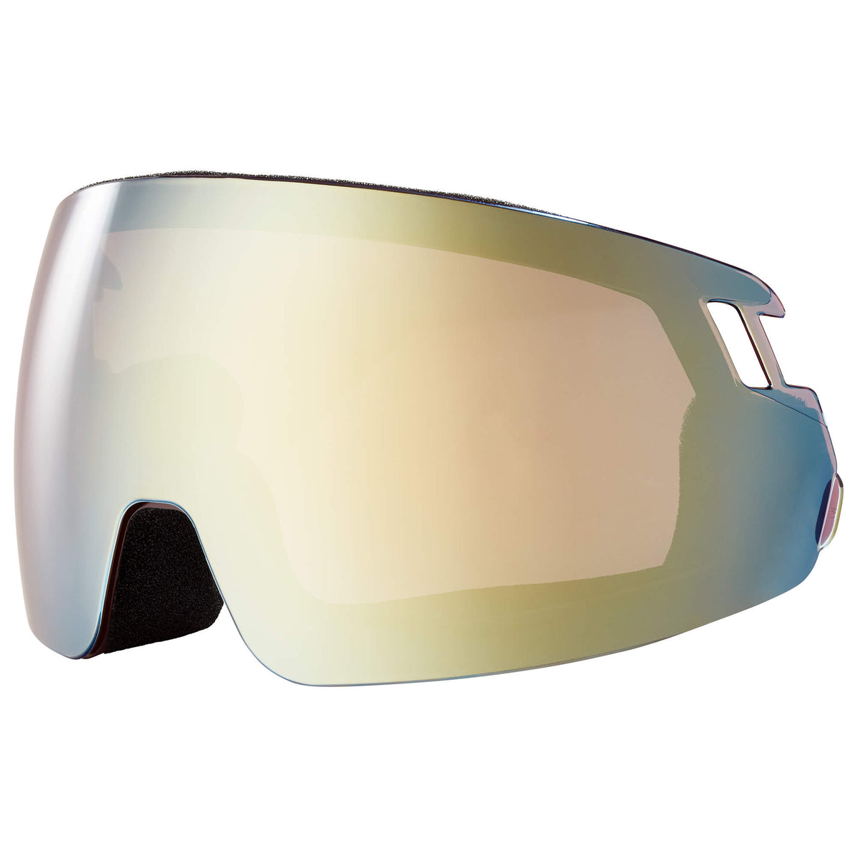 HEAD RADAR and RACHEL Replacement Visor Lens, Gold, XS/S in Gold - front view