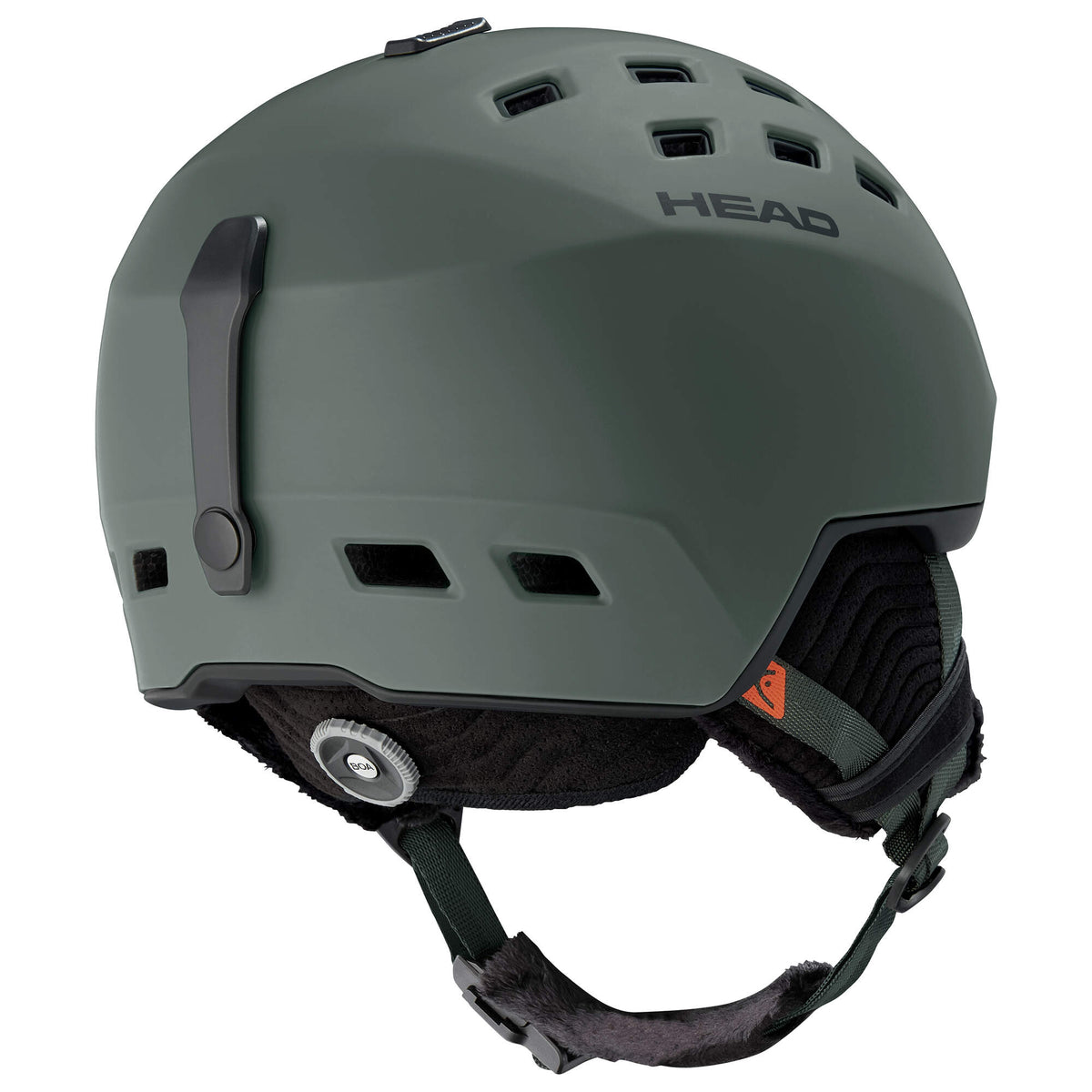 HEAD REV Ski Helmet, Night Green, Size XS/S in Night Green - rear view