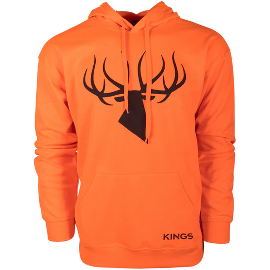 Kings Poly Hoodie Blaze Orange Medium