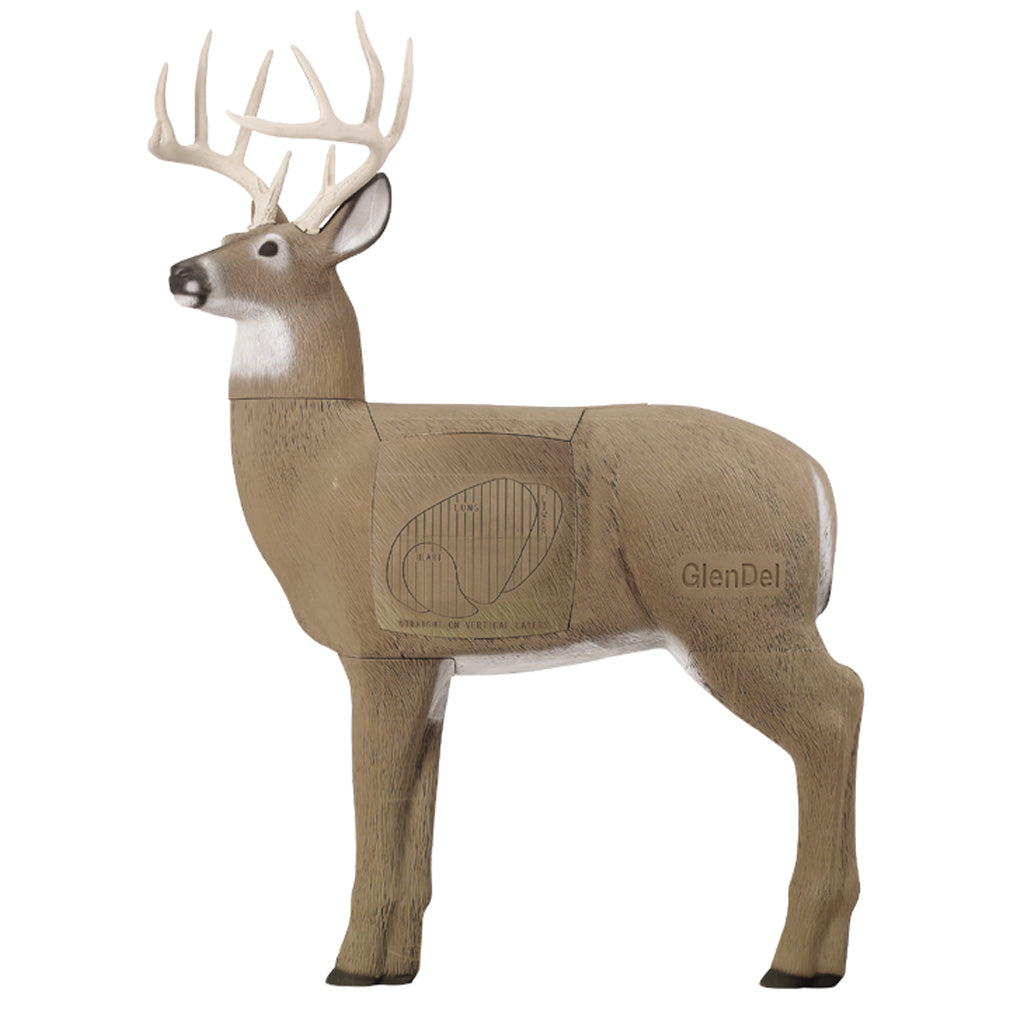 GlenDel Full-Rut Buck Target - Front View