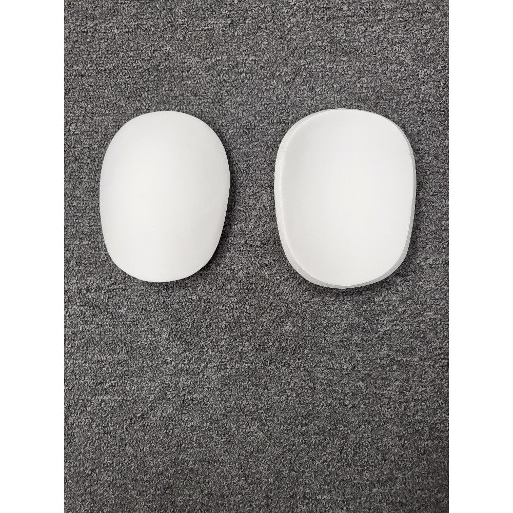 Martin Sports Oval Knee Disc Pads, Skill Position, Pair - Front View