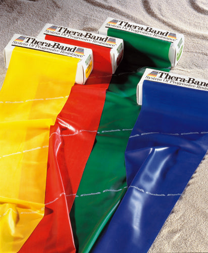 Thera-Band Gold Exercise Band - 6 Yard Roll - Max Heavy Resistance - APTA Approved