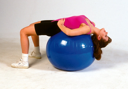 Heavy Duty Exercise Stability Ball, Green, 26 in / 65 cm, 600 lb Capacity