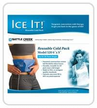 Ice It! B-Pack 6 x 9 Cold Therapy Refill - Flexible, Long-Lasting Pain Relief