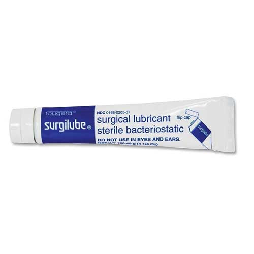 Surgilube Sterile Lubricant, Flip-Cap Tube, 4.25 oz