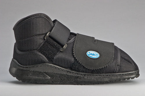 DARCO All Purpose Post-Op Shoe - Medium - Mens 7-8, Womens 8-9 - Rocker Sole, Square Toe, Warm & Protective
