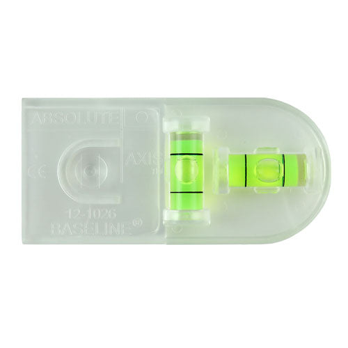 Bubble Level Attachment for 12" Goniometer - Improve Accuracy in Physical Therapy