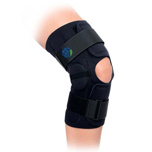 Min-Knee Hinged Knee Brace - 3XL (21-24" Circumference) - for Knee Pain, Sprains, & Support