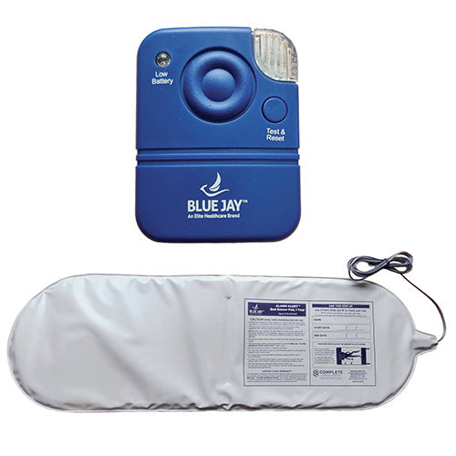 Bed Alarm System with Sensor Pad - Fall Prevention & Monitoring