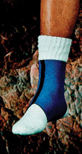 Neoprene Ankle Support Sleeve - Small 6-8" - Compression & Flexibility for Sports & Injury - Sportaid