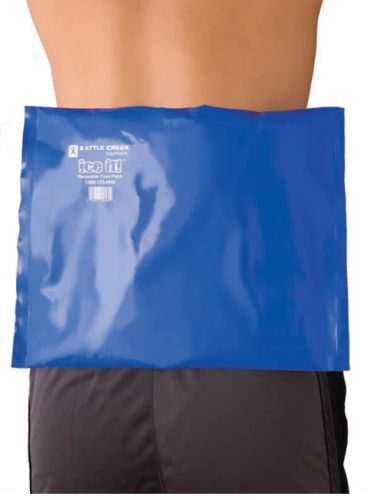 Ice It! 11x14 Reusable Cold Pack - Flexible Gel for Back, Hip & Abdomen - Single D Pack