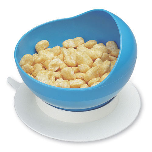 Scooper Bowl with Suction Base - Adaptive Eating Bowl for Seniors & Disabled