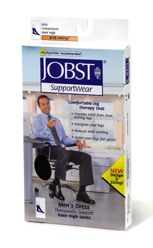 Jobst Athletic Knee High Compression Socks - Small - Men/Women