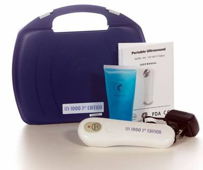 Portable Ultrasound US1000 3rd Edition - FDA Approved Therapeutic Ultrasound Unit