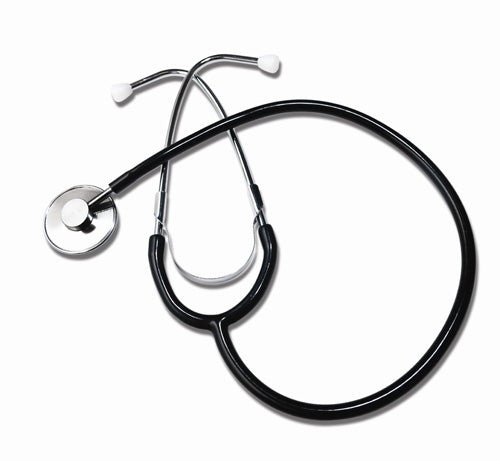 Lightweight Blue Single Head Stethoscope for Nurses with Aluminum Chestpiece