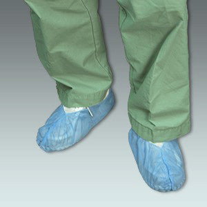 Surgical Shoe Covers - Standard Polypropylene, Elastic Fit - Pack/50 Pair