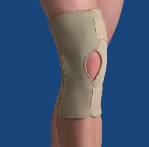 XX-Large Open Patella Knee Stabilizer Wrap for Bruising & Tenderness